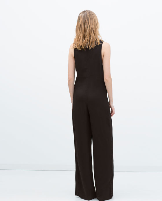 zara long jumpsuit